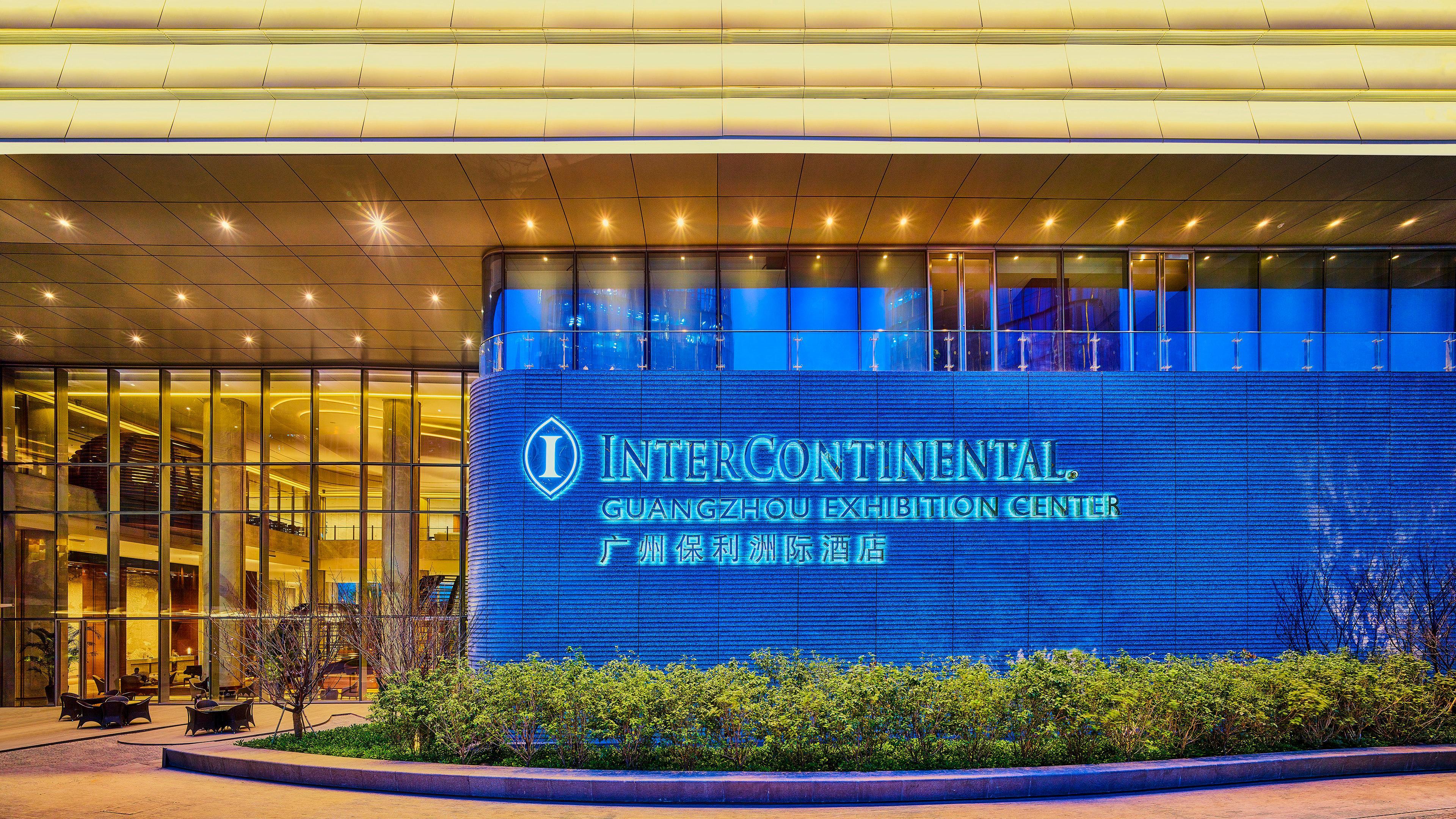 Intercontinental Guangzhou Exhibition Center, An Ihg Hotel - Free Canton Fair Shuttle Bus And Registration Counter Eksteriør bilde